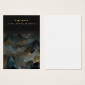 Porter des cartes d'affichage Abstraites pour bijo (Devant & derrière)