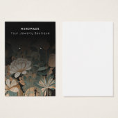 Porter des cartes d'affichage Abstraites pour bijo (Devant & derrière)