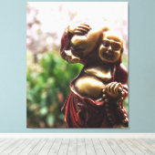 Porter la toile de bouddha de chargement (Insitu (Plancher de Bois))