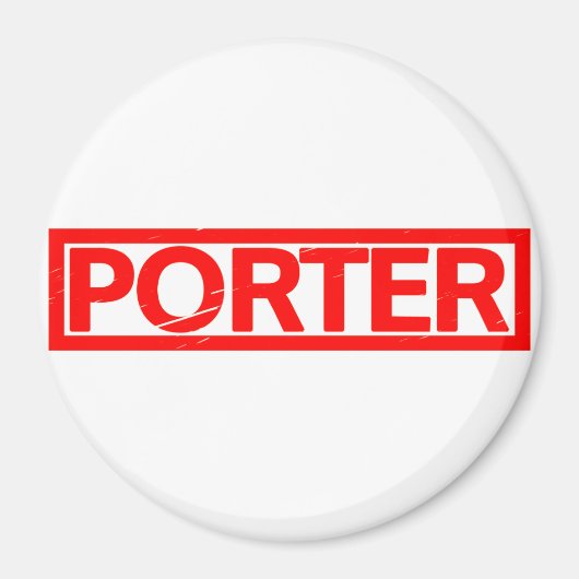 Porter Stamp Magneet (Voorkant)