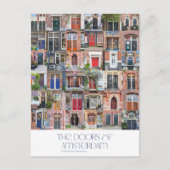 Portes de la carte postale Amsterdam (Devant)