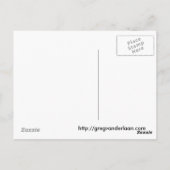 Portes de la carte postale Perception (Dos)