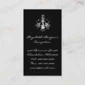 Portes d'ouverture - carte de visite (Dos)