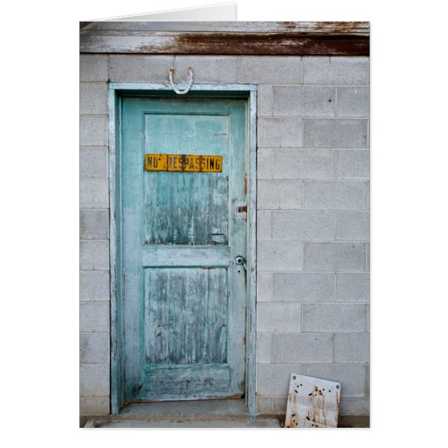 Portes fermées (Devant)