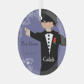 Porteur de l'anneau Mariage ornement de Noël (Avant gauche)