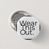 Portez Ce Badge D'Ouverture Sans Limite (Devant & derrière)