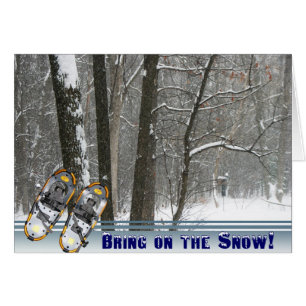 Portez la carte neige