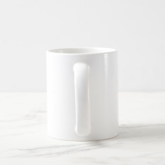 "Portez mon visage !" Tasse de café