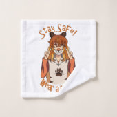 Portez un Masque ! (Gant de toilette)