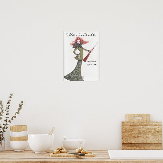 Portez une affiche (Cuisine)