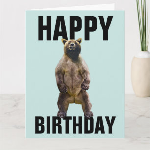 PORTEZ UNE CARTE D'ANNIVERSAIRE SURTAILLÉE
