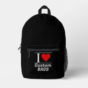 Portez votre coeur dehors : Sac personnalisé fait 