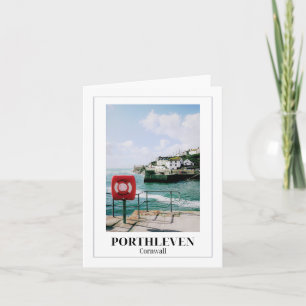 Porthleven, Cornwall Kaart