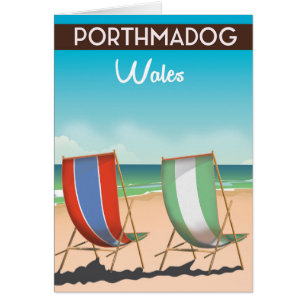 Porthmadog, Pays de Galles, gallois, impression de