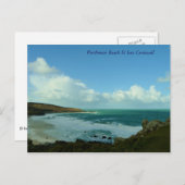 Porthmeor Beach St Ives Cornwall England Briefkaart (Voorkant / Achterkant)
