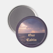 Porthole 3AR Stateroom Deur Marker Magneet (Voorkant / Achterkant)