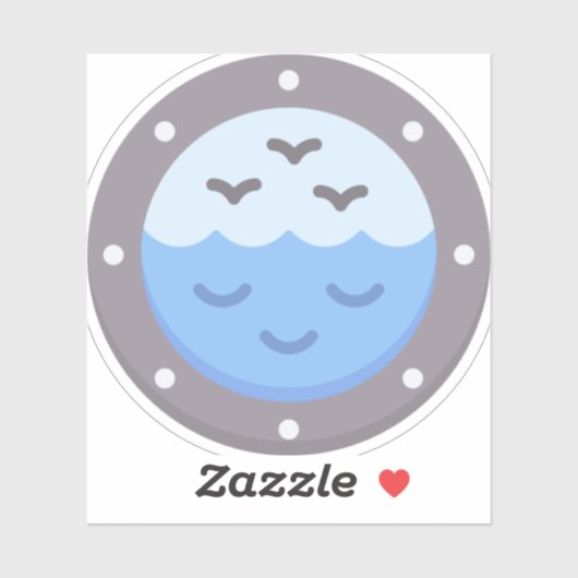 Porthole Sticker (Vel)