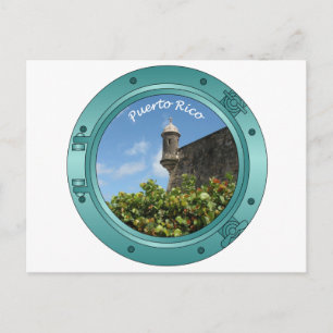 Porthole van Puerto Rico Briefkaart