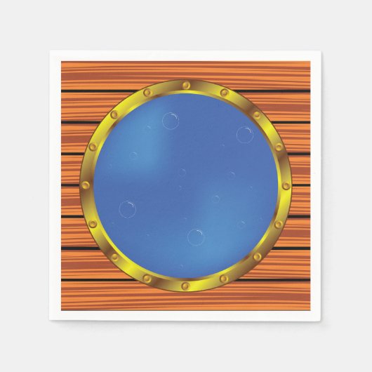 Porthole Window Papieren servetten (Voorkant)
