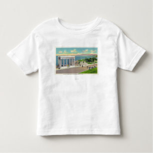 Portico over Plymouth Rock Uitzicht Plymouth Kinder Shirts
