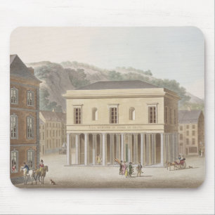Portico van de fontein van Pouhon in Spa, van 'Ch Muismat