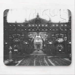 Portico van het metallurgische paviljoen muismat