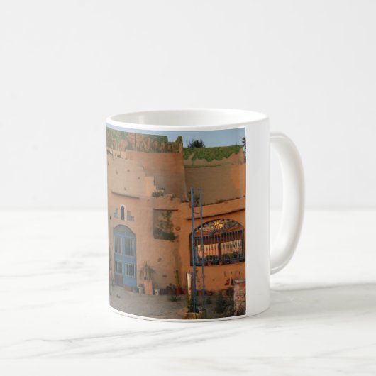 Portier Clay House Foto: witte Mok (Voorkant rechts)