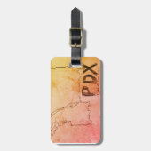 Portland Bagagelabel (Voorkant verticaal)