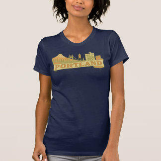 Portland Banner City Design T-shirt