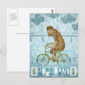 Portland Bigfoot Briefkaart (Voorkant / Achterkant)