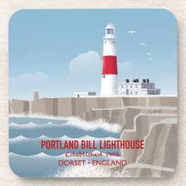 Portland Bill Lighthouse Bier Onderzetter