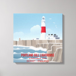 Portland Bill Lighthouse Canvas Afdruk
