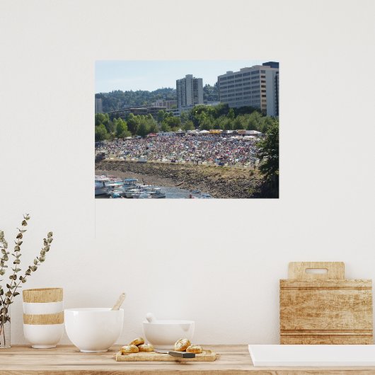 Portland Blues Festival 4 juli 2005 Poster (Keuken)