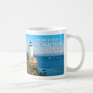 Portland Breakwater Lighthouse, Maine Mok