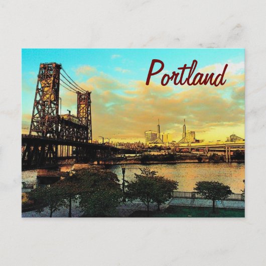 Portland Briefkaart (Voorkant)
