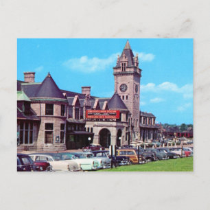 Portland, Briefkaart Maine Union Station 1950