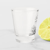 Portland bruiloft gunst gejuich shot glas (Links)