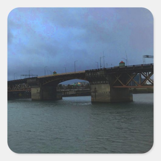 Portland Burnside Bridge #1 Sticker (Voorkant)