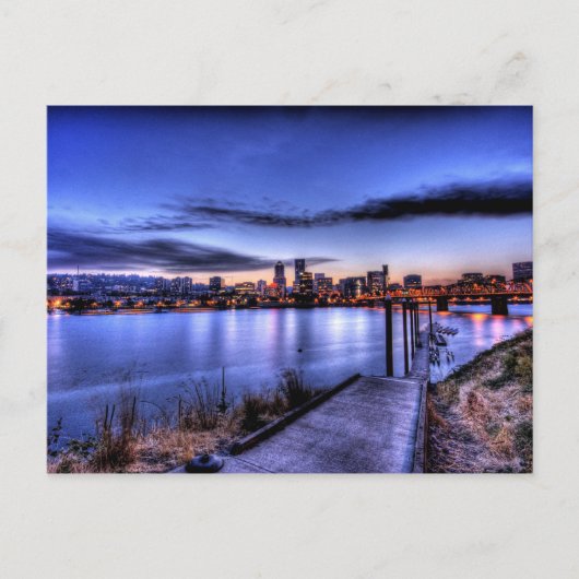 Portland Dusk Briefkaart (Voorkant)