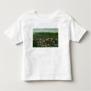 Portland en Mt. Hood op afstand Kinder Shirts