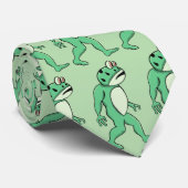 Portland frog sasquatch stropdas (Opgerold)