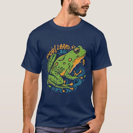 Portland Frog T-shirt (Voorkant)