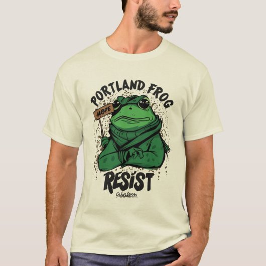 Portland Frog T-shirt (Voorkant)