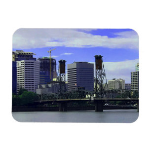 Portland Hawthorne Bridge #1 Magnet Magneet