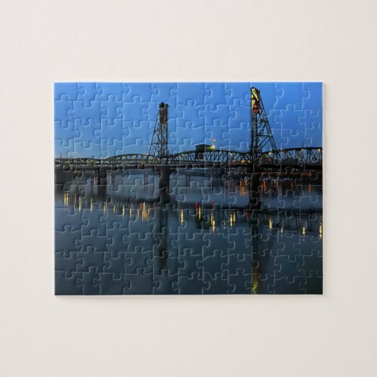 Portland Hawthorne Bridge #2 Puzzle Legpuzzel (Horizontaal)