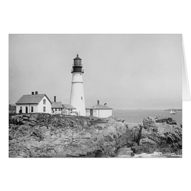Portland Head Light, 1902 (Voorkant Horizontaal)