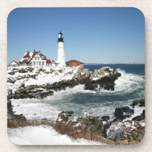 Portland Head Light Bier Onderzetter
