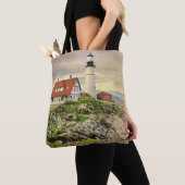 Portland Head Light Canvas tas met verschillende f (Dichtbij)
