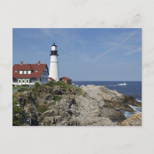 Portland Head Light, Cape Elizabeth,Maine Briefkaart (Voorkant)
