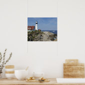 Portland Head Light, Cape Elizabeth,Maine Poster (Keuken)